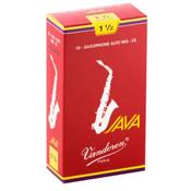 Vandoren Java Red Cut Reed Alto Sax 1.5 image