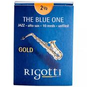 Rigotti Gold - Jazz Cut - Alto Saxophone Reeds 2.5 Strong Unfiled image