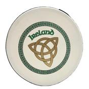 Koda Bodhran  8" X 1 1/2" Natural - Ireland Trinity Knot With Beater image