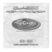 Stagg CLH-G3N G3 High Tension Classical Guitar Single String Nylon image