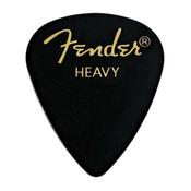 Fender 351 Shape Classic Heavy Black Plectrums (144 Pack) image