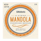 D'Addario EJ76 Phosphor Bronze Mandola Strings 15-52