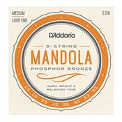 D'Addario EJ76 Phosphor Bronze Mandola Strings 15-52 image