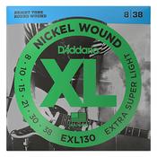 D'Addario EXL130 Extra Super Light Electric Guitar Strings Nickel image