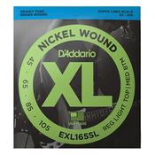 D'Addario EXL165SL Bass Guitar String Nickel Wound image