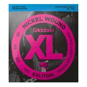 D'Addario EXL170SL Bass Guitar Strings Nickel image
