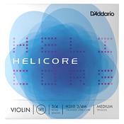 D'Addario H310 Helicore Violin Strings Set 3/4 Medium image