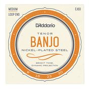 D'Addario J63 Tenor Banjo Strings Nickel image