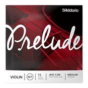 D'Addario Prelude J810 1/2 Medium Violin Strings Set image