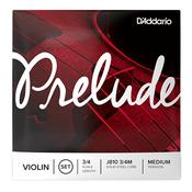 D'Addario Prelude J810 3/4 Medium Violin Strings Set image