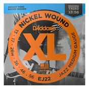D'Addario Nanoweb EJ22 Super Light Electric Guitar Strings Nickel image