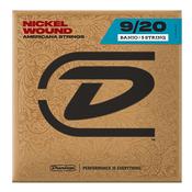 Dunlop DJN0920 09-20 Banjo Strings Set Nickel image