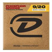 Dunlop DJP0920 9-20 5 Strings Banjo Strings Phosphor Bronze image