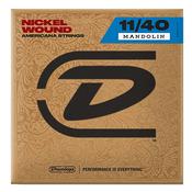 Dunlop DMN1140 11-40 Mandolin Strings Wound Nickel image