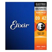 Elixir Nanoweb 12002 Super Light Electric Guitar Strings Nickel image