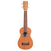 Cordoba 15SM Soprano Ukulele ,Mahogany Top/Top/Sides, Abalone Rosette image