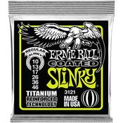 Ernie Ball 3121 Coated Slinky Electric Guitar Strings Nickel image