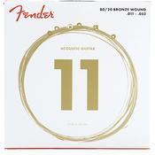 Fender 80/20 Bronze Acoustic Guitar Strings 011-052 image