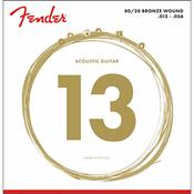 Fender 80/20 Bronze Acoustic Guitar Strings 013-056 image