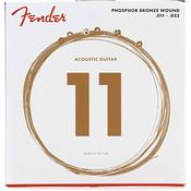 Fender Phosphor Bronze Acoustic Guitar Strings 011-052 image