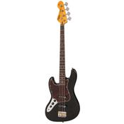 Vintage Left Handed Vj74 Bass- Gloss Black image