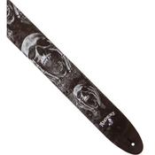 Perri 11028 2.5" Alchemy The Scream Leather Guitar Strap image