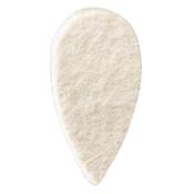 Gewa Pick Felt White/Beige 12 Pcs image