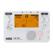 Korg TM-70C Tuner Metronome Combo White image