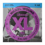 D'Addario EXL120 Super Light Electric Guitar Strings image