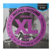 D'Addario EXL120-8 Super Light 8- String Electric Guitar Strings image