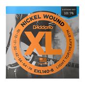 D'Addario EXL140-8 Light Top/Heavy Bottom 8-Strings Electric Guitar Strings image