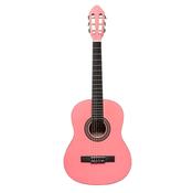 Stagg C430 M PK 3/4 Linden Classic Guitar Pink image