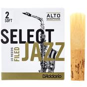 D'Addario Select Jazz Filed Alto Sax Reeds, 2S image
