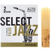 D'Addario Select Jazz Filed Alto Sax Reeds, 2M image