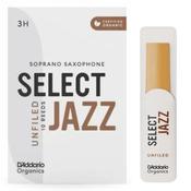 D'Addario Select Jazz Unfiled Soprano Sax Reeds, 3H image