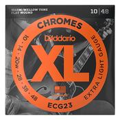 D'Addario ECG23 Extra Light Chrome Electric Guitar Strings image