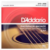 D'Addario EJ17 Medium Acoustic Guitar Strings Phosphor Bronze image