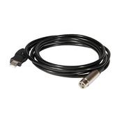 On Stage USB Microphone Cable