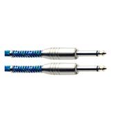 Stagg 6M/20FT Vintweed Instrument Cable-Blue image