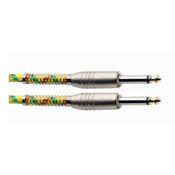 Stagg 6M/20FT Vintweed Instrument Cable-Yellow image