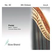 Bow Brand Pedal Concert Bass Wire 6th Octave A=LA No.40 image