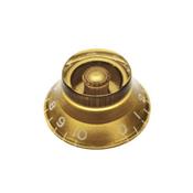 Boston Transparent Guitar Knob Gold