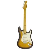 Aria STG 57 Electric Guitar 2 Tone Sunburst image