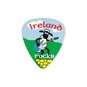 Ireland Rocks Sheep Plectrum Medium Gauge image