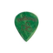 Ireland-Shamrock Green Bone Plectrum image
