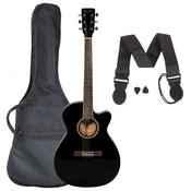 Koda 4/4 Cutaway Guitar Pack - Black