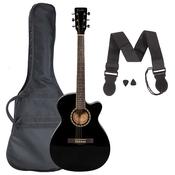 Koda 4/4 Cutaway Guitar Pack - Black image