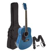 Koda 4/4 Left Handed Acoustic Guitar Pack - Blue image