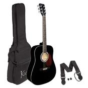 Koda 4/4 Acoustic Guitar Pack - Black image