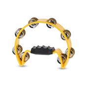 Gewa Half Moon Tambourine, Yellow 16 Pairs Of Jingles image